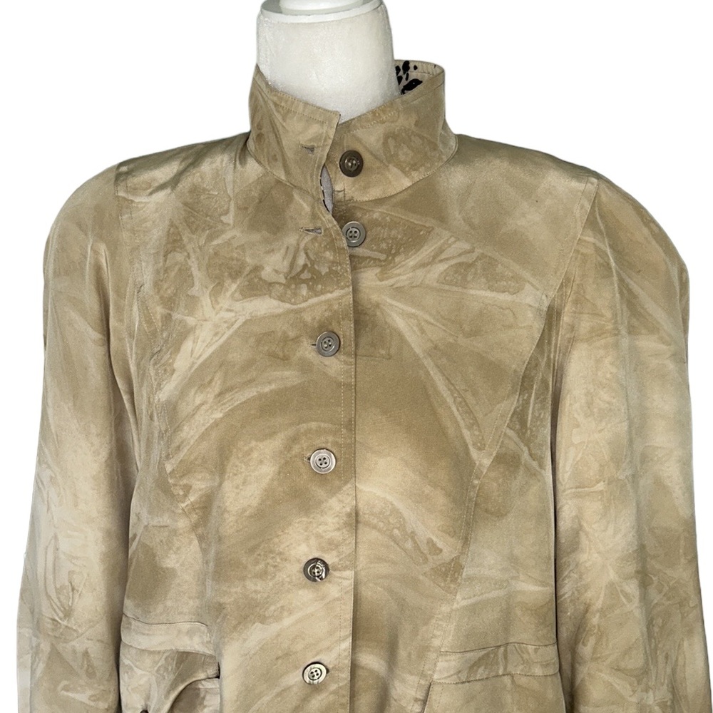 Escada Tan Utility Jacket - Picture 2 of 11